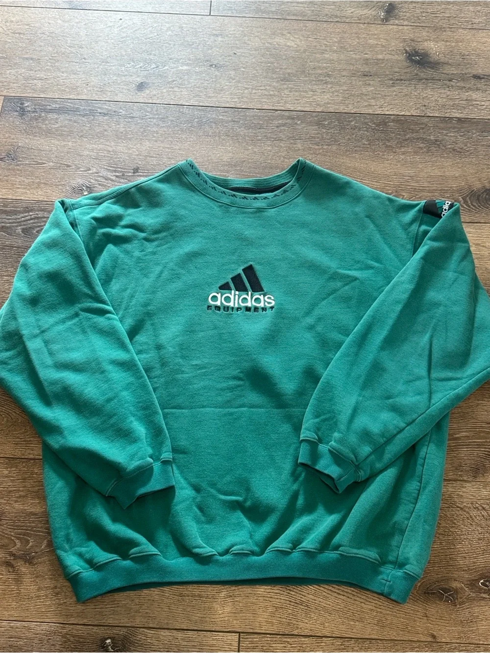 Vintage adidas sweatshirt green XL